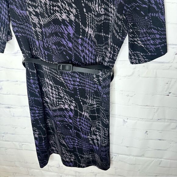 Connected Apparel size 12 purple dress - Picture 4 of 8